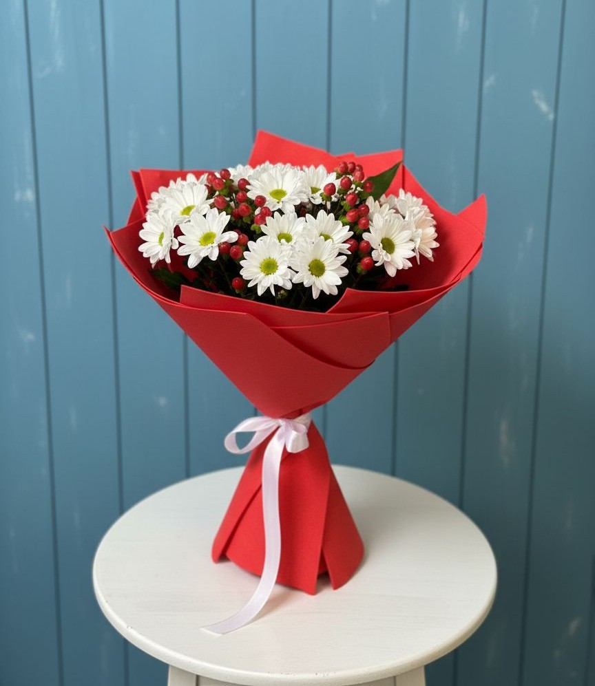 Букет цветов из: Хризантемы в Кабехабле