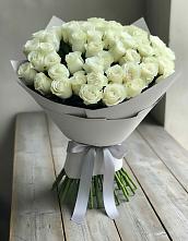Букет 35 Белых роз в Кабехабле