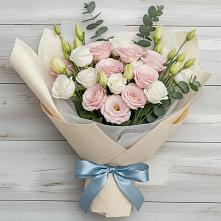 Букет цветов из:  Лизиантусы #REPLACE_PRED# Кабехабле