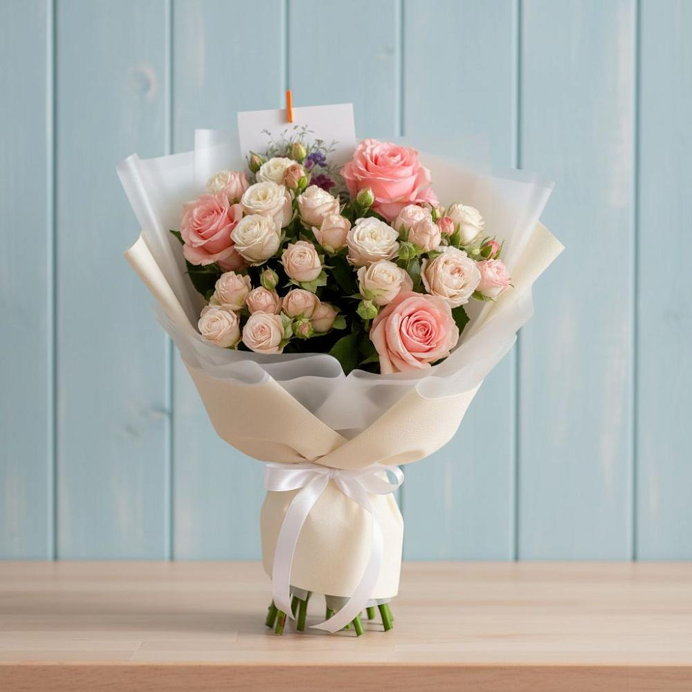 Букет цветов из: Розы в Кабехабле