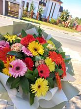 Букет цветов из:  Герберы #REPLACE_PRED# Кабехабле
