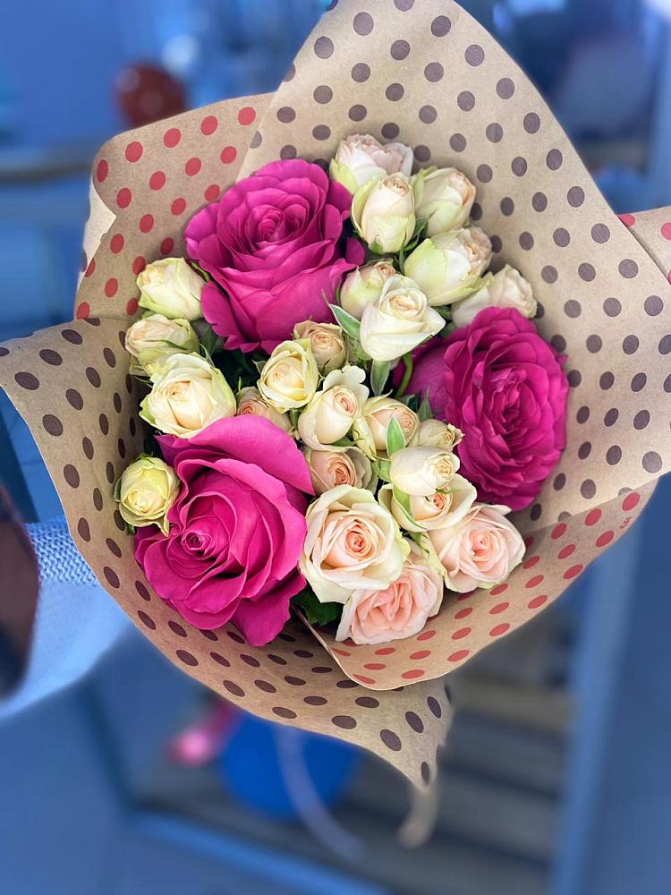 Букет цветов из: Розы в Кабехабле