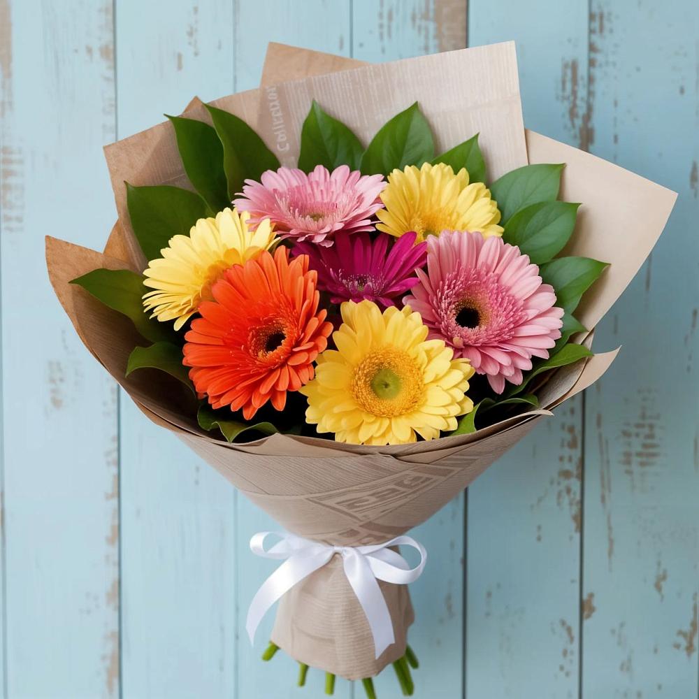 Букет цветов из: Герберы в Кабехабле