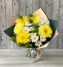 Букет цветов из:  Хризантемы #REPLACE_PRED# Кабехабле