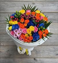 Букет цветов из:  Розы и Хризантемы в Кабехабле