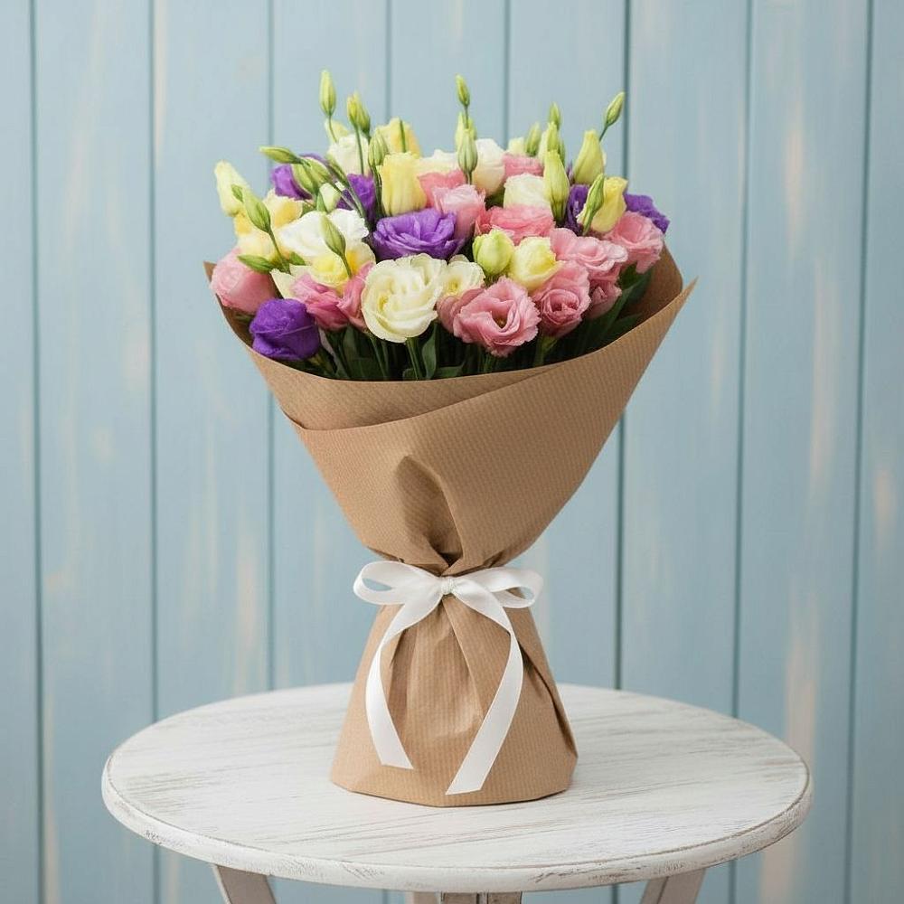 Букет цветов из: Лизиантусы в Кабехабле