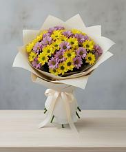 Букет цветов из:  Хризантемы #REPLACE_PRED# Кабехабле