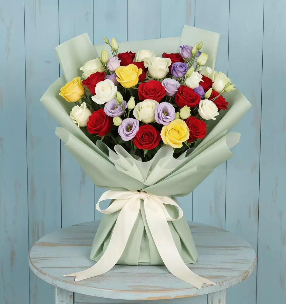 Букет цветов из: Розы в Кабехабле