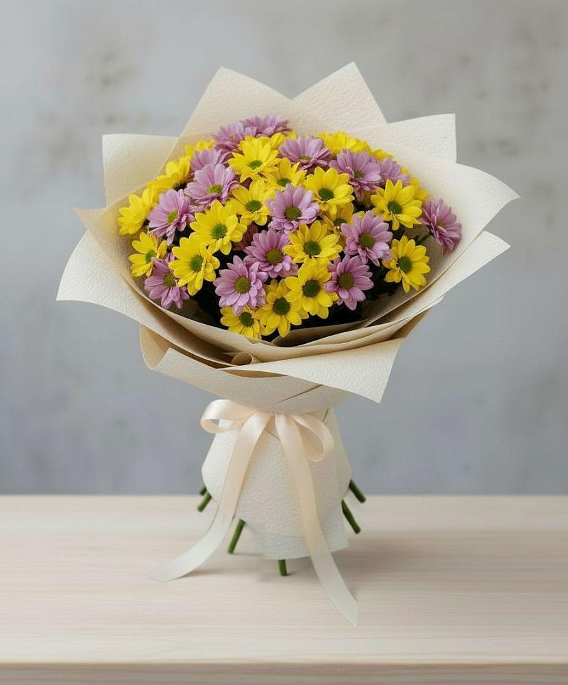Букет цветов из: Хризантемы в Кабехабле